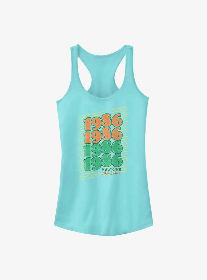 Stranger Things 1986 Hawkins High School Girls Tank