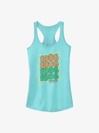 Stranger Things 1986 Hawkins High School Girls Tank