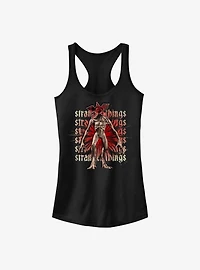 Stranger Things Demogorgon Focus Girls Tank