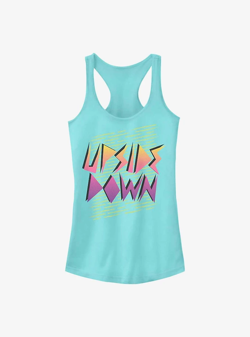 Stranger Things Vaporwave Upside Down Girls Tank