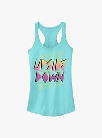 Stranger Things Vaporwave Upside Down Girls Tank