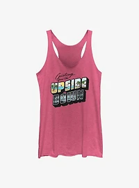 Stranger Things Upside Down Postcard Girls Tank