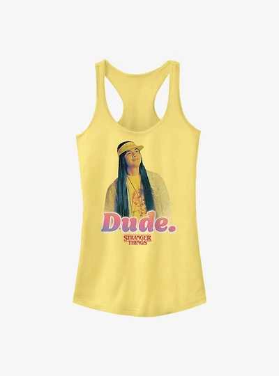 Stranger Things Argyle Dude Girls Tank Top