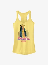 Stranger Things Argyle Dude Girls Tank Top
