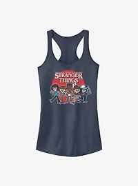 Stranger Things Toon Gang Girls Tank Top