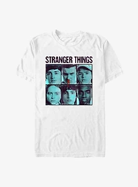 Stranger Things Halftone Gang T-Shirt
