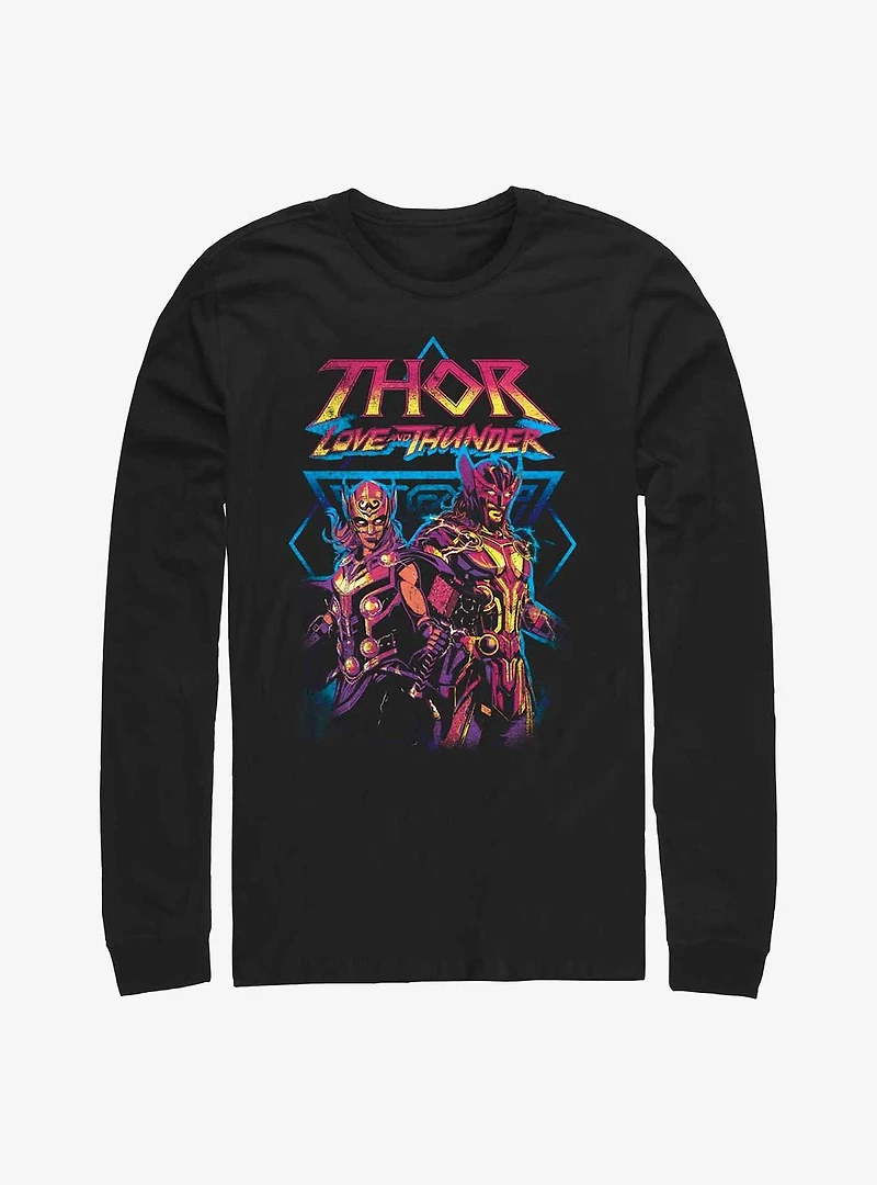 Marvel Thor: Love And Thunder Grunge Duo Long Sleeve T-Shirt
