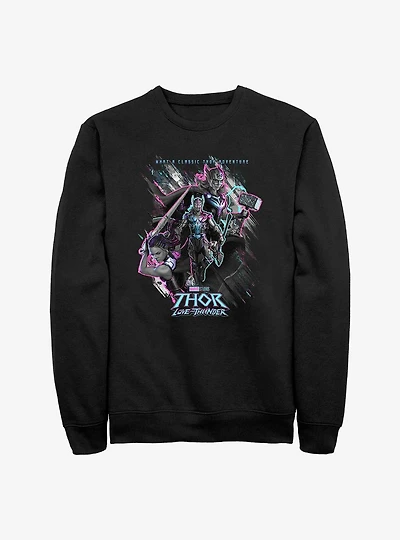 Marvel Thor: Love And Thunder Classic Adventure Sweatshirt
