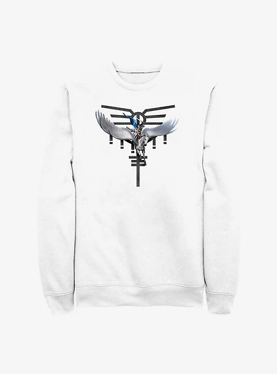 Marvel Thor: Love And Thunder Valkyrie Pegasus Sweatshirt