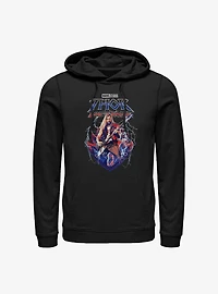 Marvel Thor: Love And Thunder Rock On Hoodie