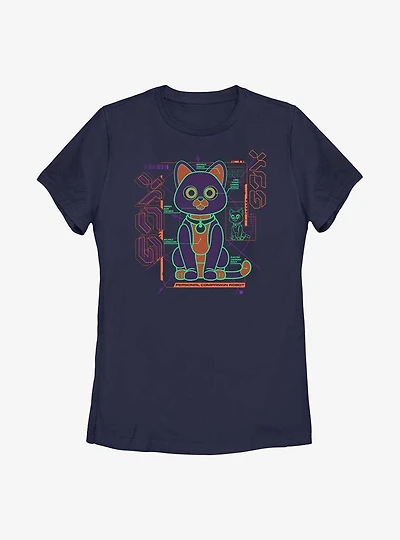 Disney Pixar Lightyear Sox Schematic Womens T-Shirt