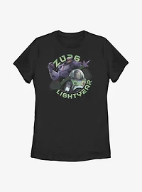 Disney Pixar Lightyear Two Sides Womens T-Shirt