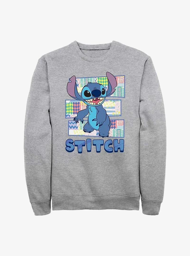 Disney Lilo & Stitch Pattern Sweatshirt