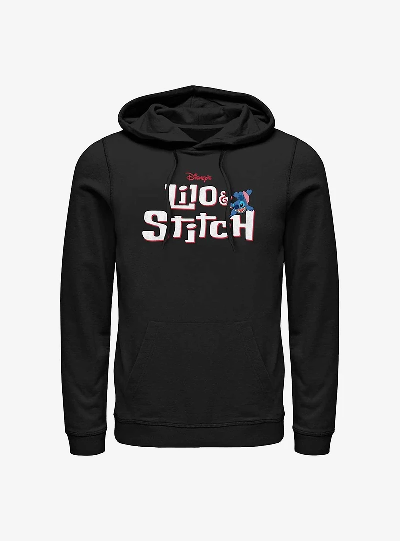 Disney Lilo & Stitch Logo With Hoodie