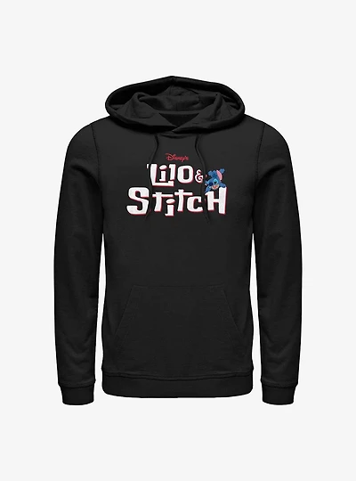 Disney Lilo & Stitch Logo With Hoodie