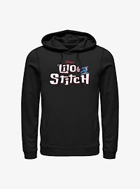 Disney Lilo & Stitch Logo With Hoodie