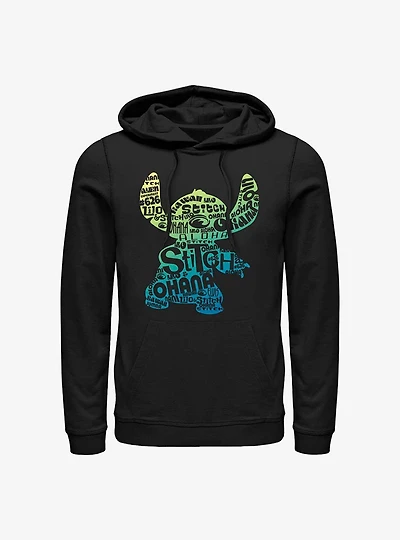 Disney Lilo & Stitch Text Fill Hoodie