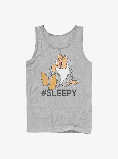 Disney Snow White and the Seven Dwarfs Hashtag Sleepy Tank