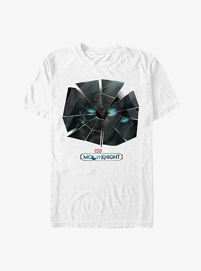 Marvel Moon Knight Broken Glass T-Shirt