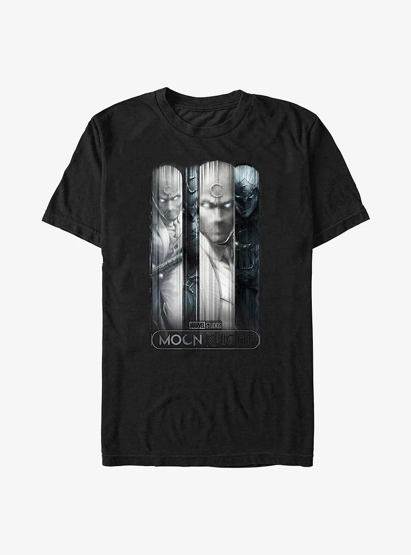 Marvel Moon Knight Glass Panels T-Shirt