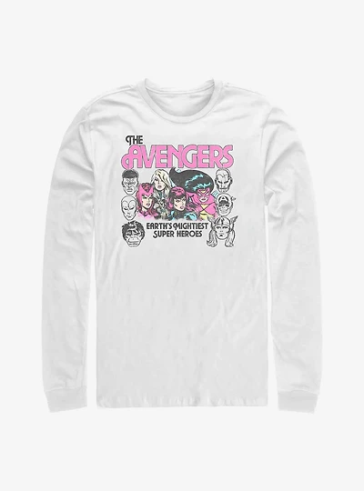 Marvel Avengers Mightiest Super Heroes Long Sleeve T-Shirt