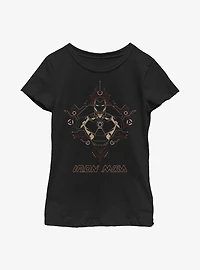 Marvel Iron Man Tech Suit Youth Girls T-Shirt