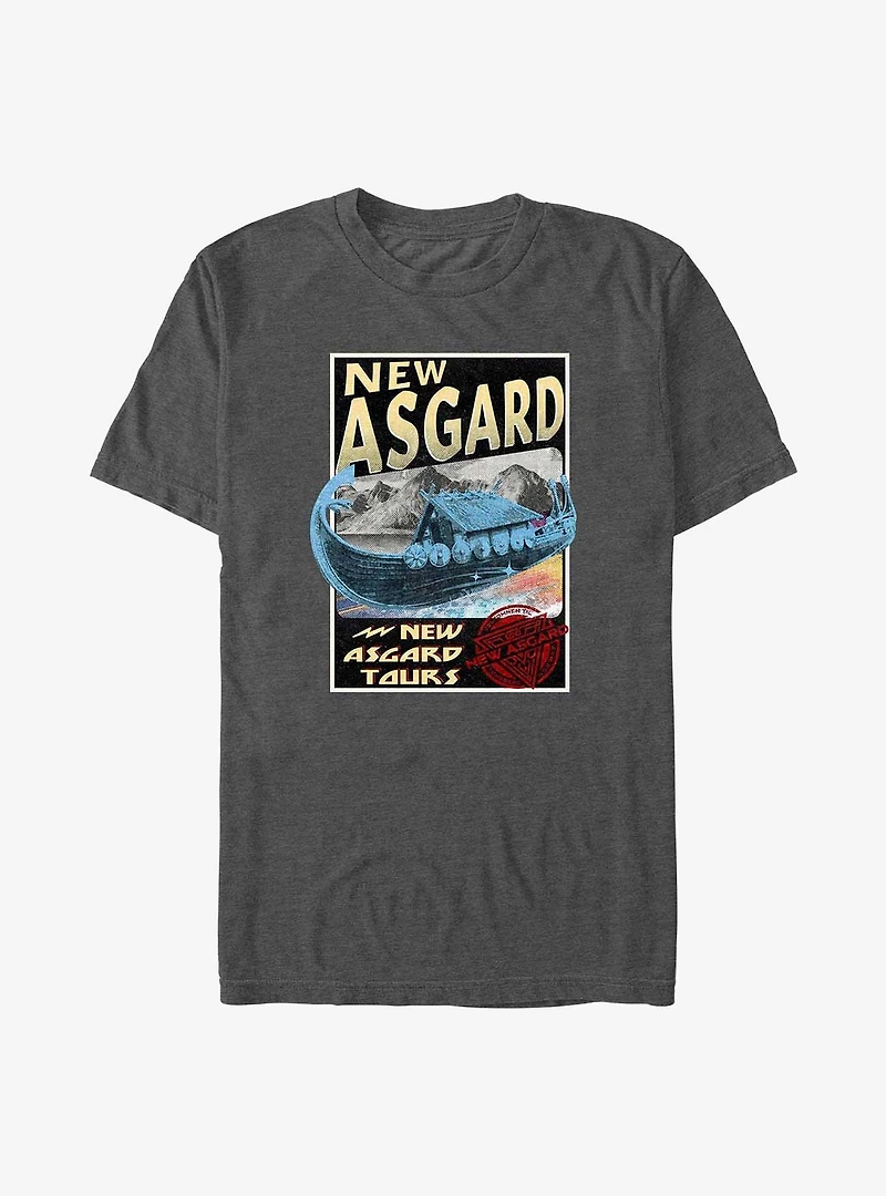 Marvel Thor: Love And Thunder New Asgard Destination T-Shirt