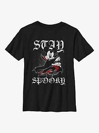 Disney Mickey Mouse Spooky Vampire Youth T-Shirt