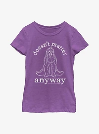 Disney Winnie The Pooh Moody Eeyore Youth Girls T-Shirt