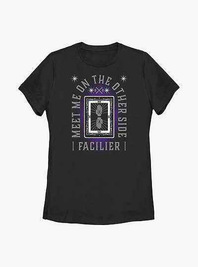 Disney Villains Meet Me Womens T-Shirt