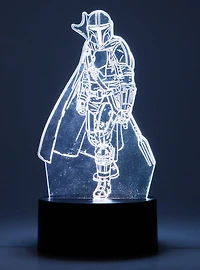 Star Wars The Mandalorian Mando LED Acrylic Light