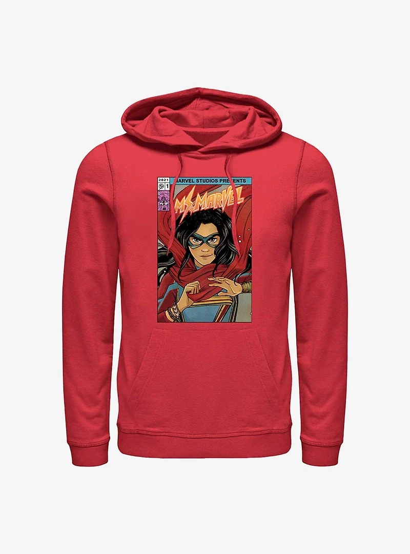 Marvel Ms. Comic Cover Hoodie
