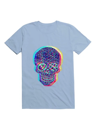 Acid Skull With A Disturbed Psyche T-Shirt