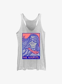 Marvel Ms. Pop GIrls Raw Edge Tank
