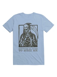 Gothic Grim Reaper Design T-Shirt