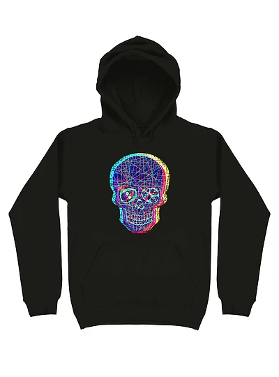 Acid Skull With A Disturbed Psyche Hoodie