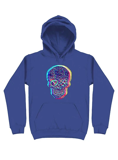 Acid Skull With A Disturbed Psyche Hoodie