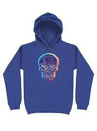 Acid Skull With A Disturbed Psyche Hoodie