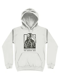 Gothic Grim Reaper Design Hoodie