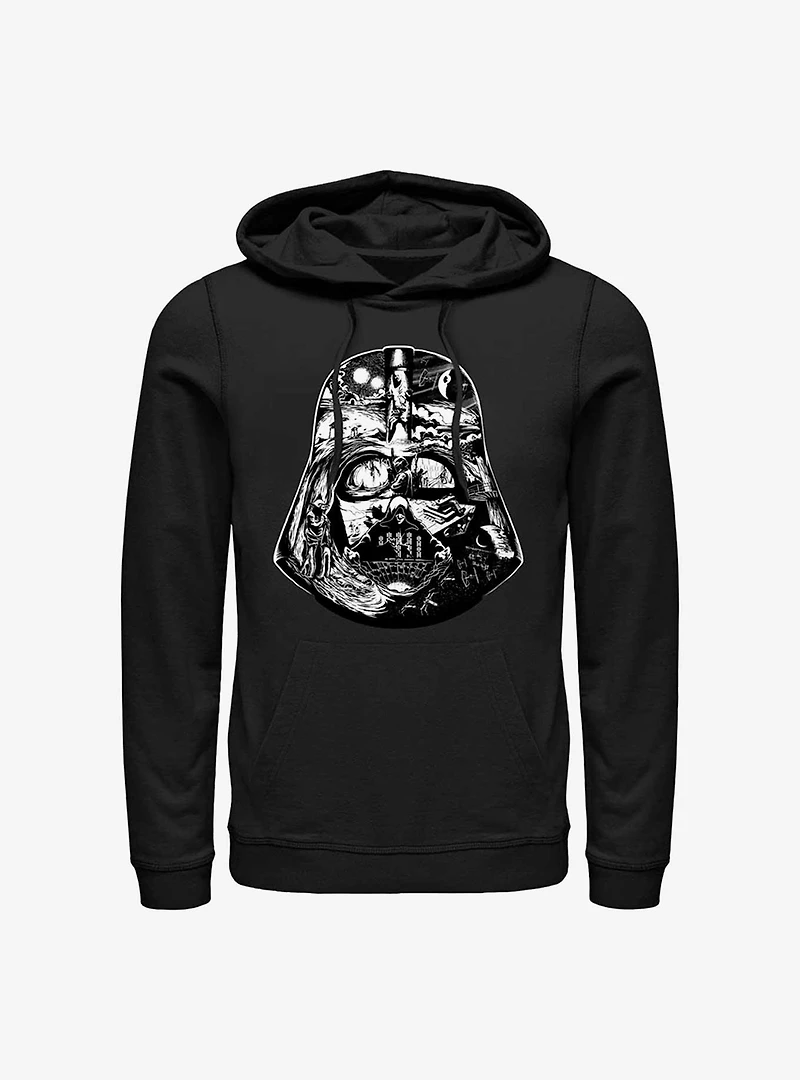 Star Wars Darth Vader Helmet Fill Hoodie