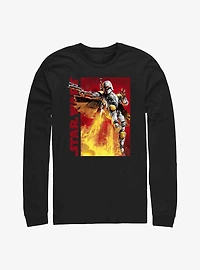 Star Wars Jetpack Boba Fett Long Sleeve T-Shirt