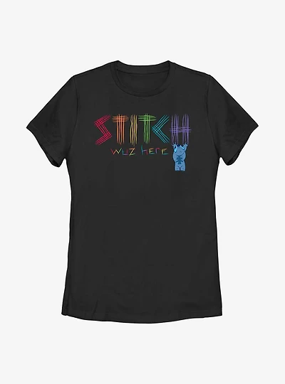 Disney Lilo And Stitch Was Here T-Shirt