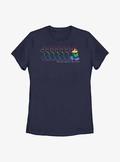 Disney Mickey Mouse Be Proud Outline T-Shirt