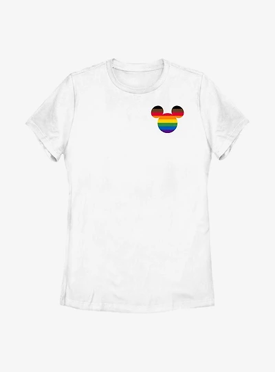 Disney Mickey Mouse Corner Rainbow Ears T-Shirt