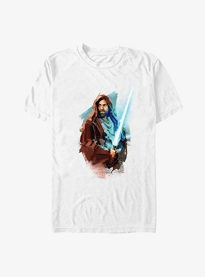 Star Wars Obi-Wan Kenobi Paint T-Shirt