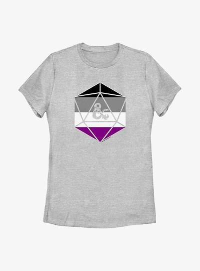 Dungeons And Dragons Asexual D20 T-Shirt