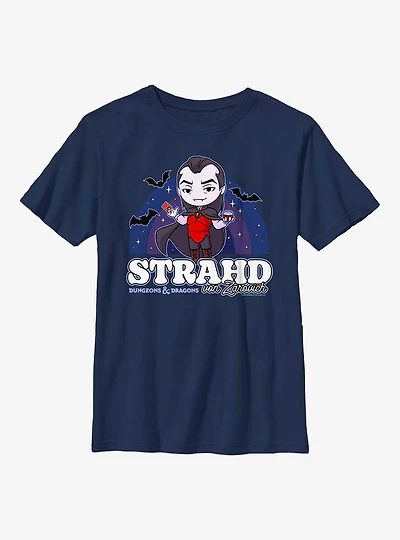Dungeons And Dragons Pride Strahd Chibi Youth T-Shirt