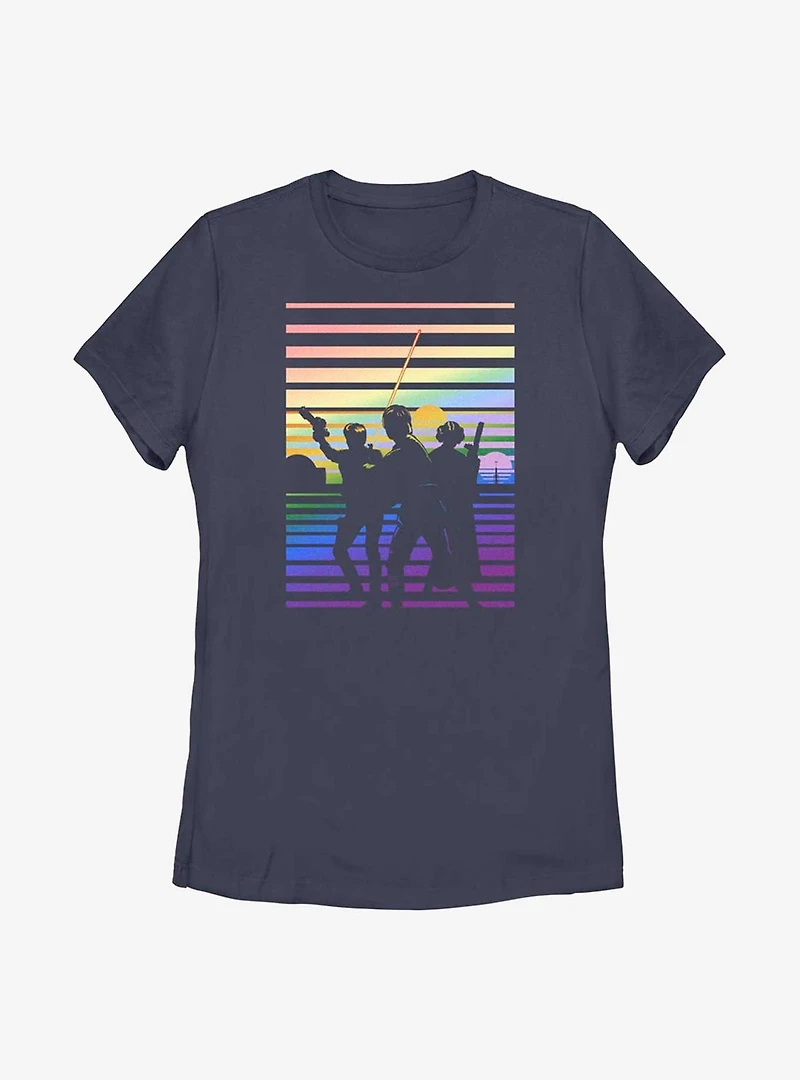 Star Wars Sunset Silhouette T-Shirt