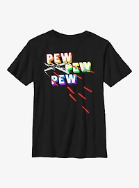 Star Wars Pew Rainbows Youth T-Shirt