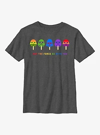 Star Wars Pride Flag Troopers Youth T-Shirt